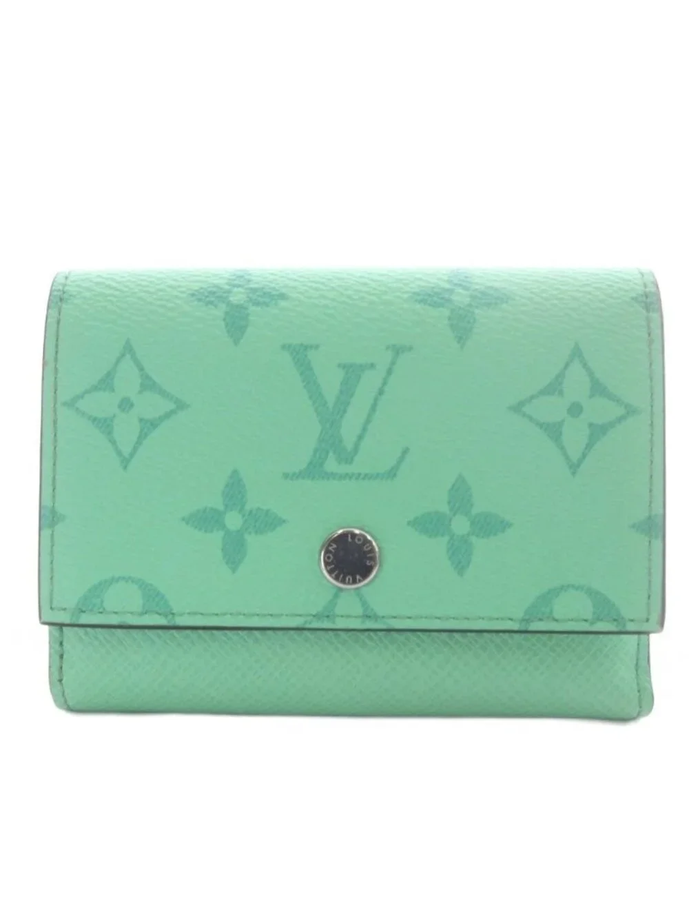 Louis Vuitton Taigarama Victor Wallet Trifold Mint
